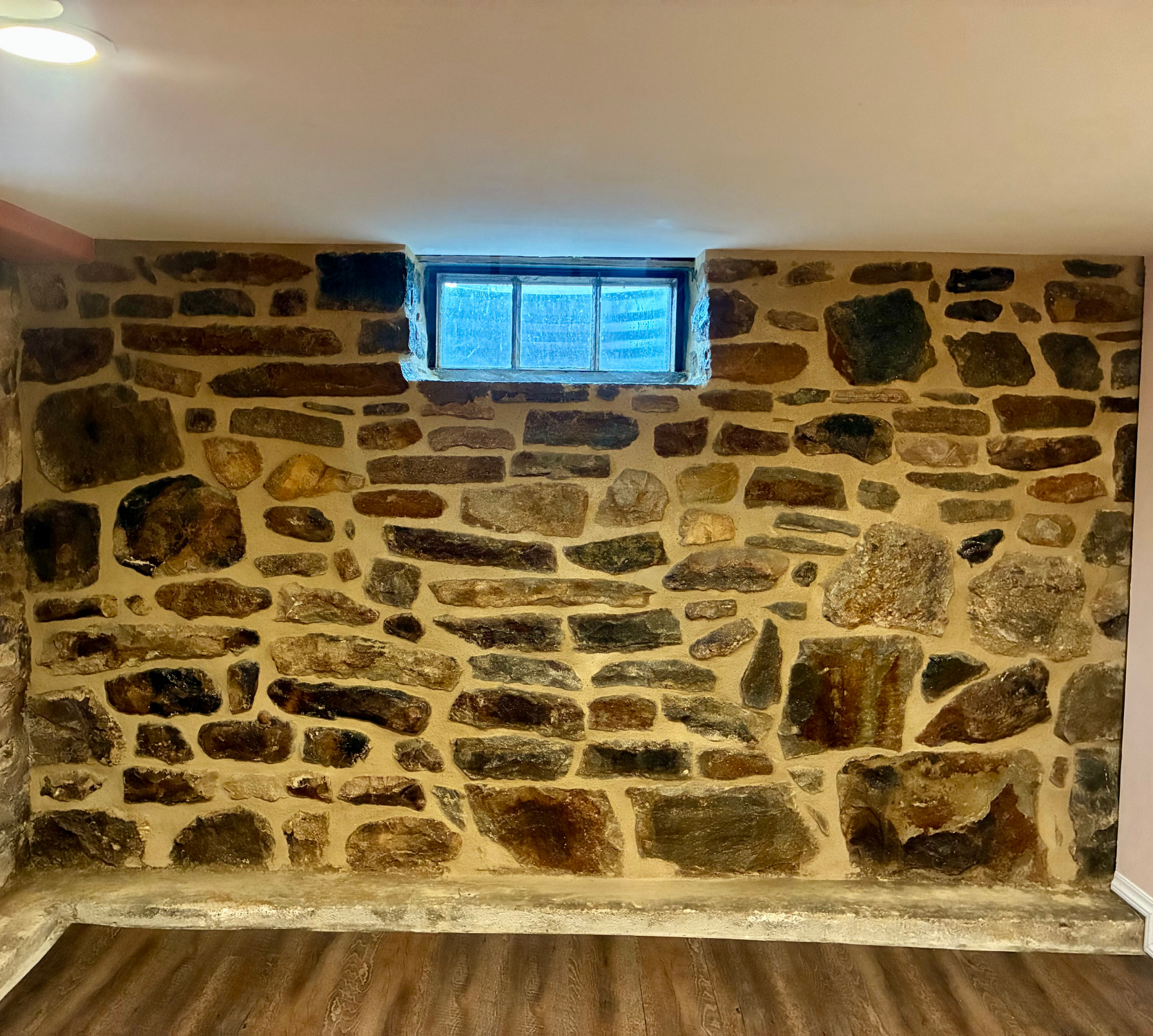 interior basement masonry wall restoration