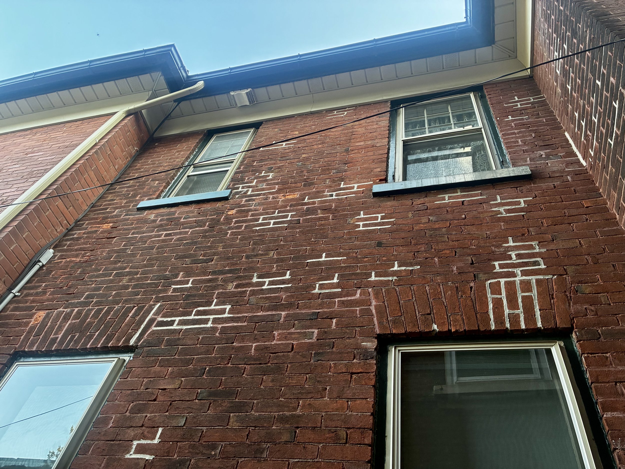 mortar joint profile mismatch