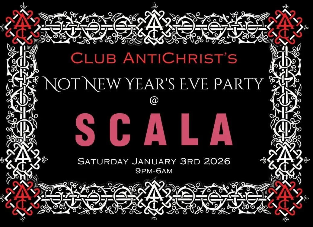 Next event is our Not NYE party on January 3rd! 

We always hold it near New Year's, so if you want to stay home on the 31st to avoid the crowds, bumped up prices and busy transport, you can. Or go out and celebrate the new year twice! 

Tickets are 