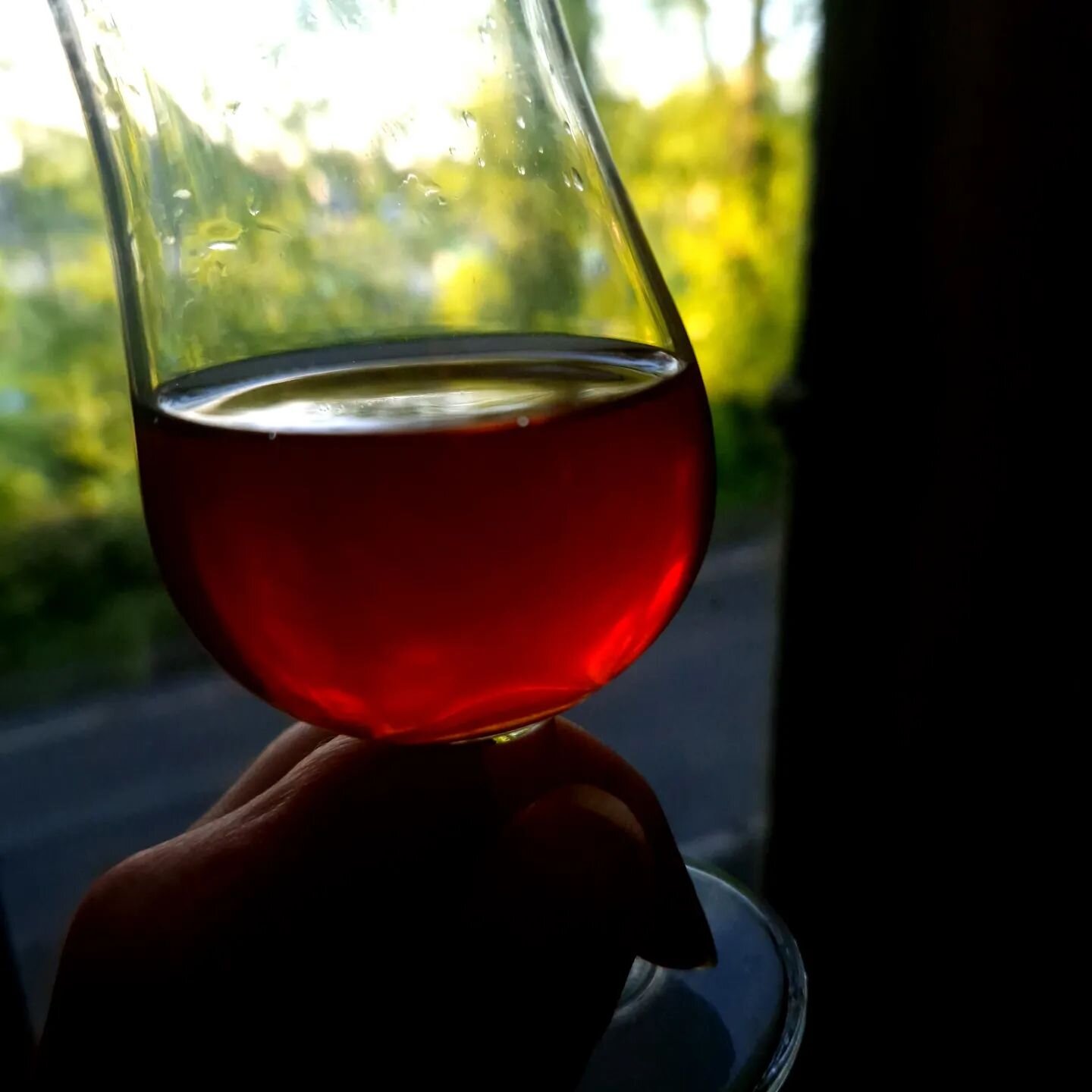 Good things are made when you're patient...and sometimes, your impatience makes something delectable too. I made this raspberry mead from our raspberry bush last year. We needed to clear the freezer so we could fill it with new berries soon to arrive