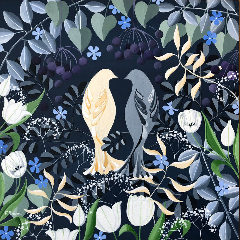 Birds & Tulips