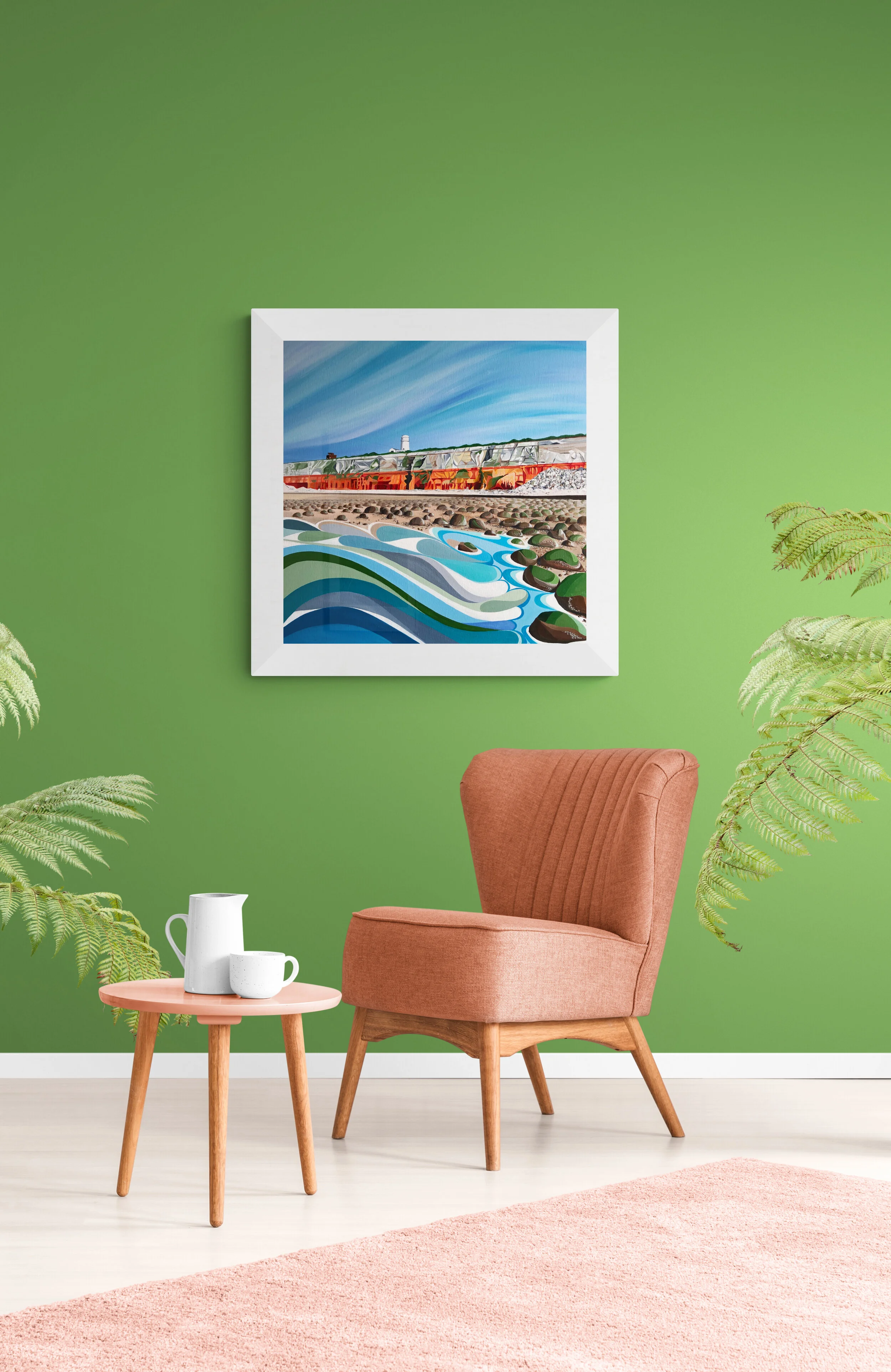 Prints - Hunstanton Cliffs, Norfolk