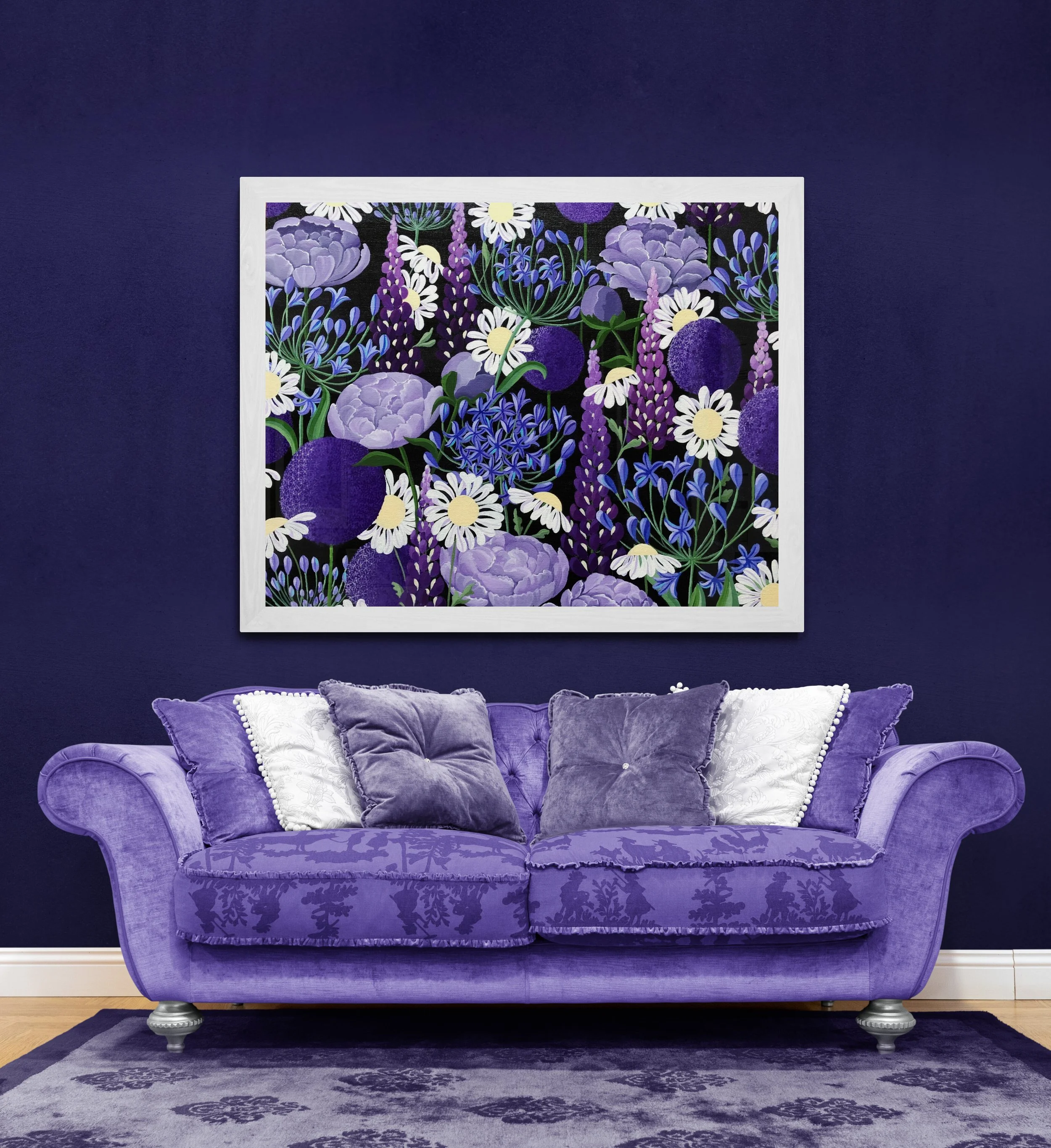 Prints - Tickled Purple