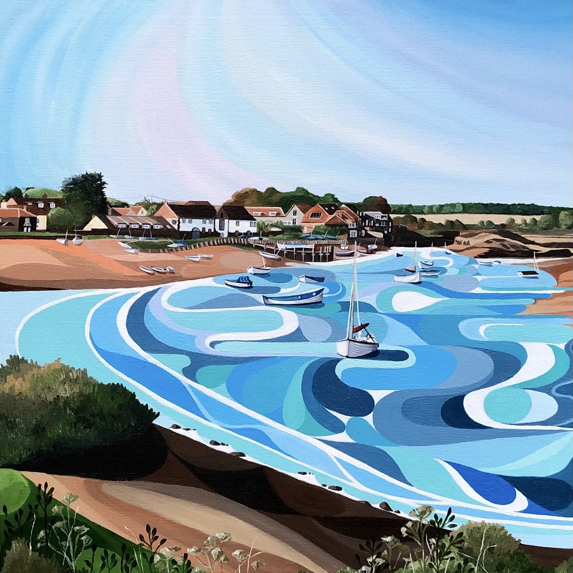 Burnham Overy Staithe, Norfok