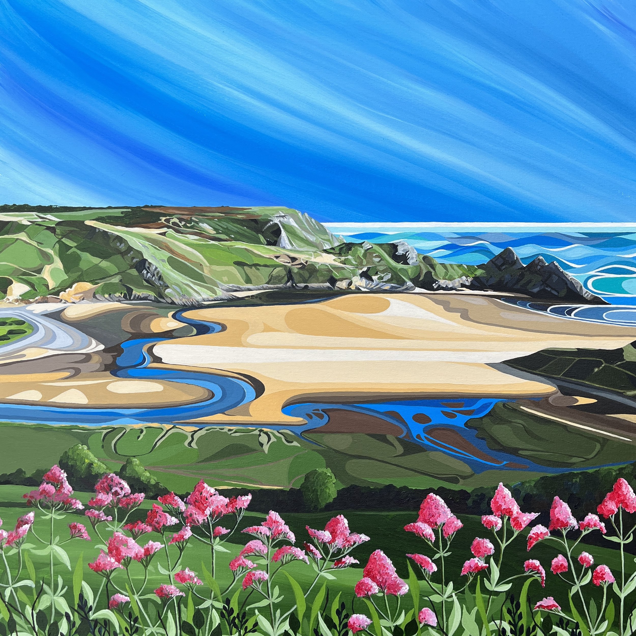 Three Cliffs Bay, Wales