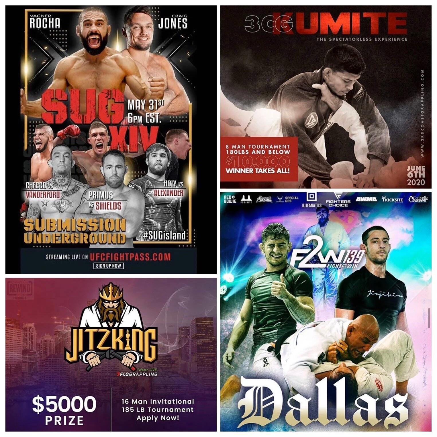 Pro BJJ Events are Back