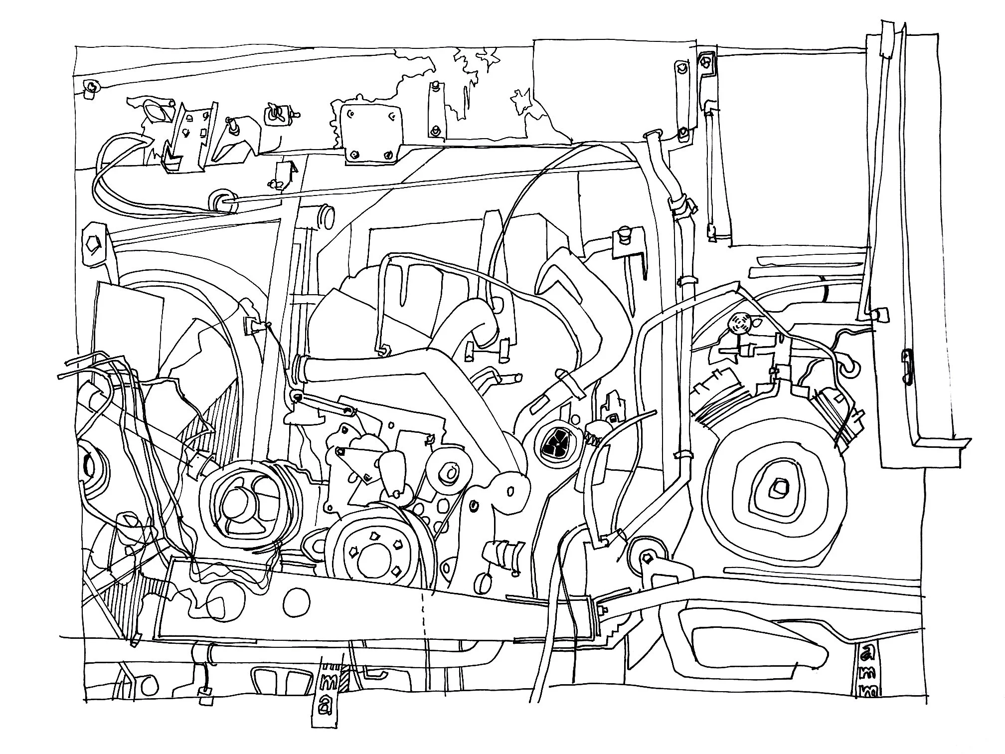 Studier av en dieselmotor