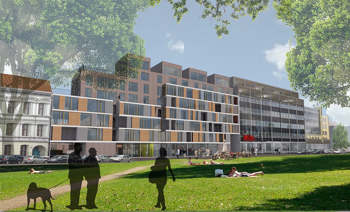 Mills-kvartalet, Grünerløkka