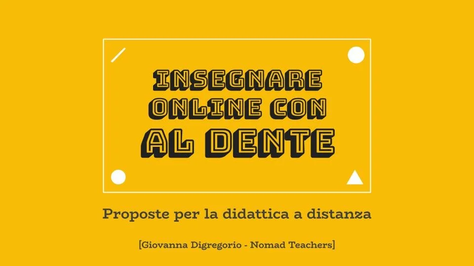 Insegnare online con Al Dente: webinar di Casa delle Lingue