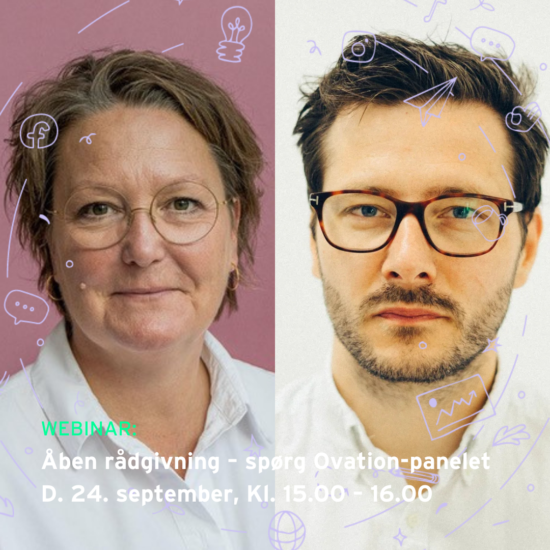 WEBINAR: Åben rådgivning – spørg Ovation-panelet