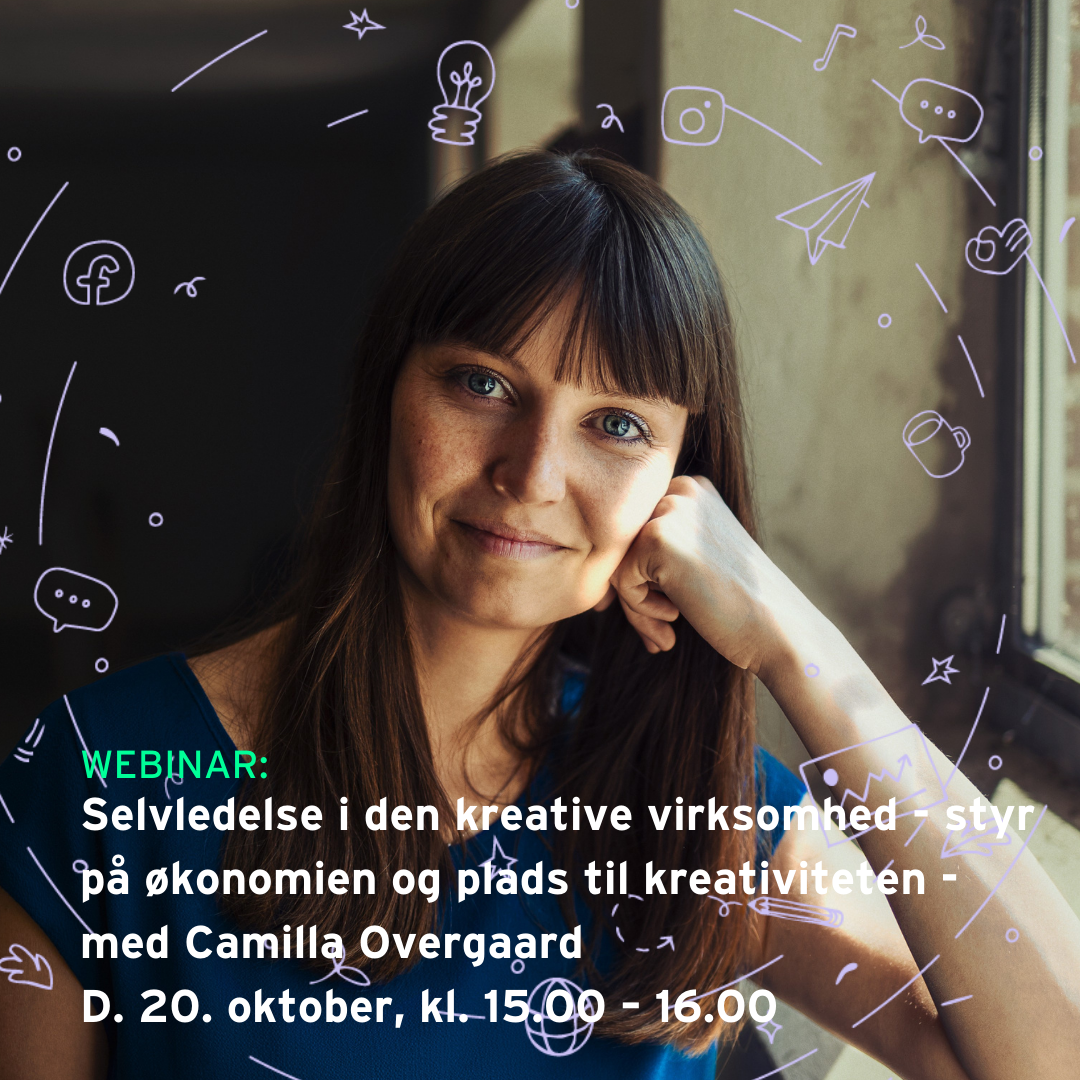 WEBINAR: Selvledelse i den kreative virksomhed - styr på økonomien og plads til kreativiteten