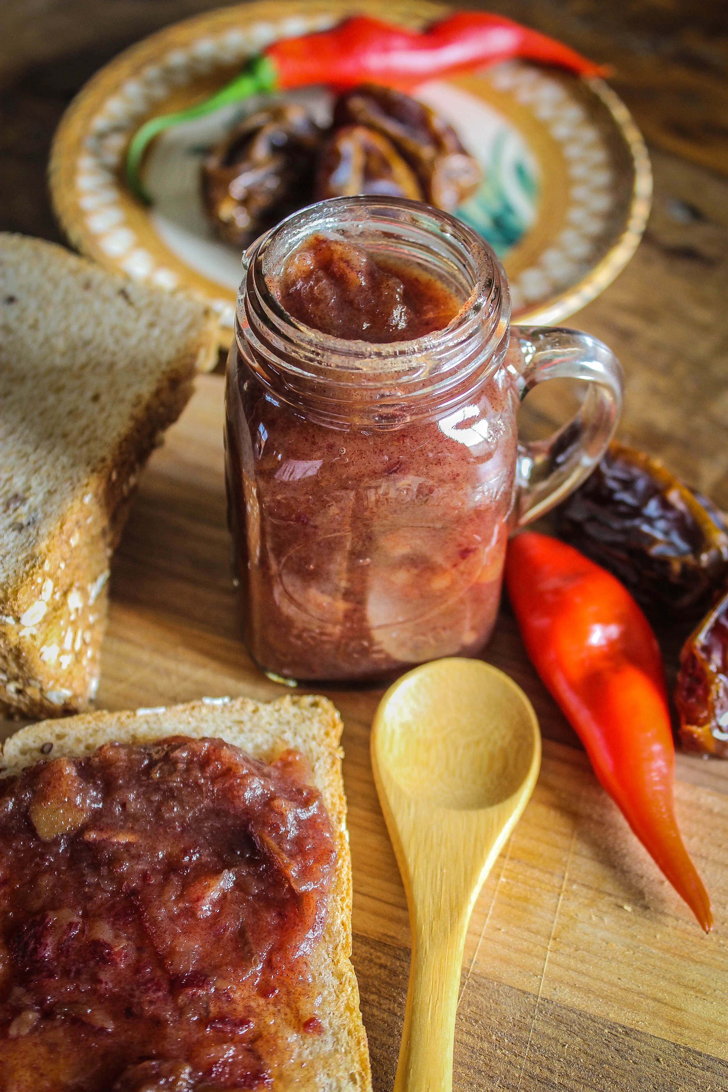 Geléia de Tâmara com Pimenta