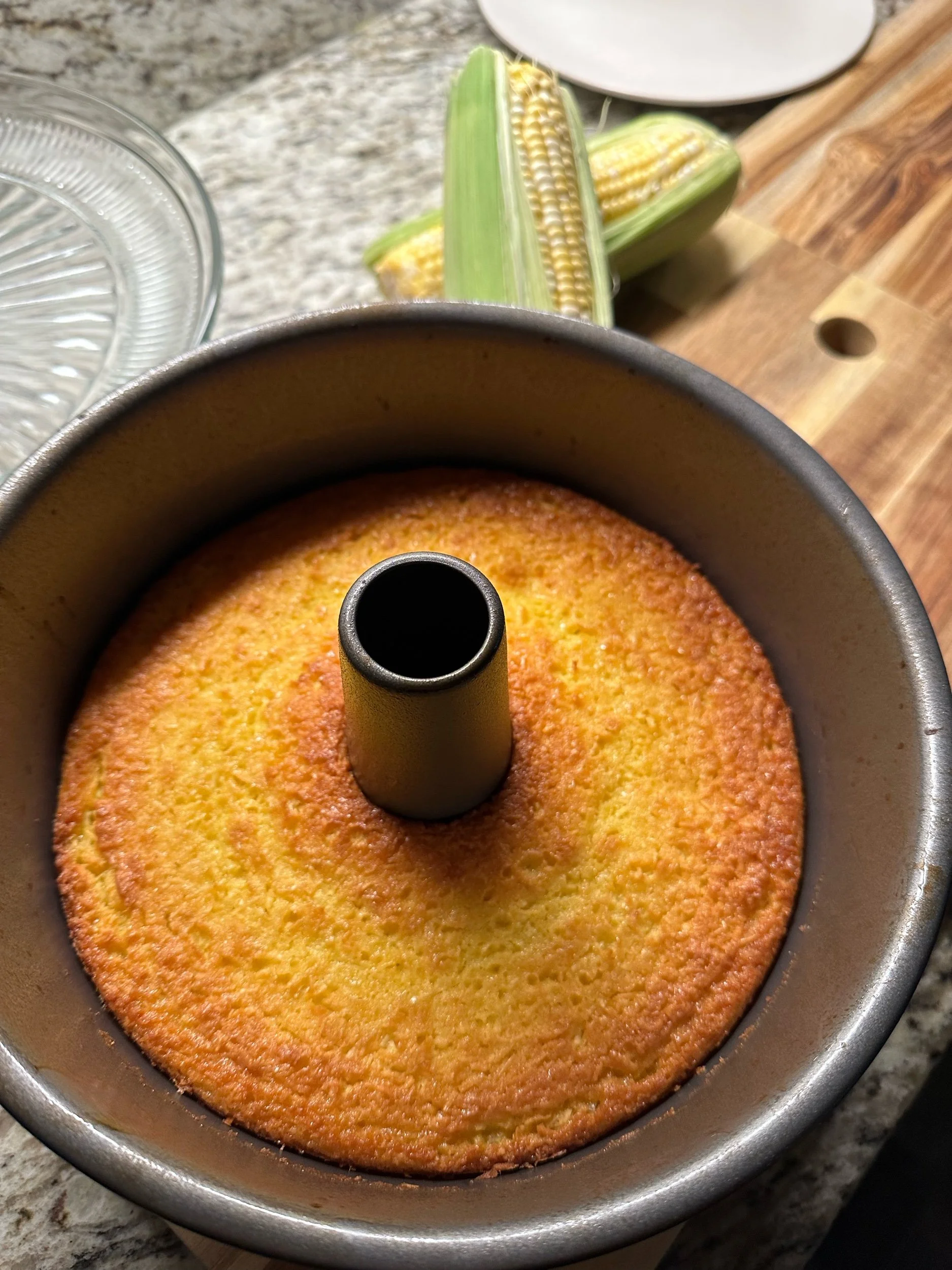 Bolo de Milho Verde Cremoso