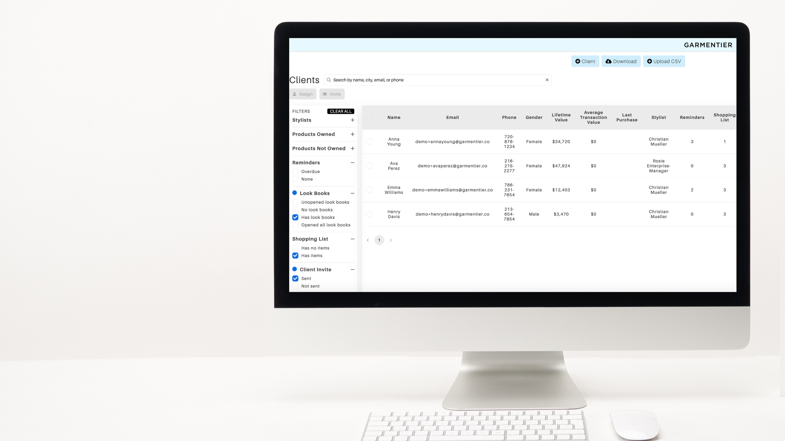 OPTIMIZING CLIENT LISTS