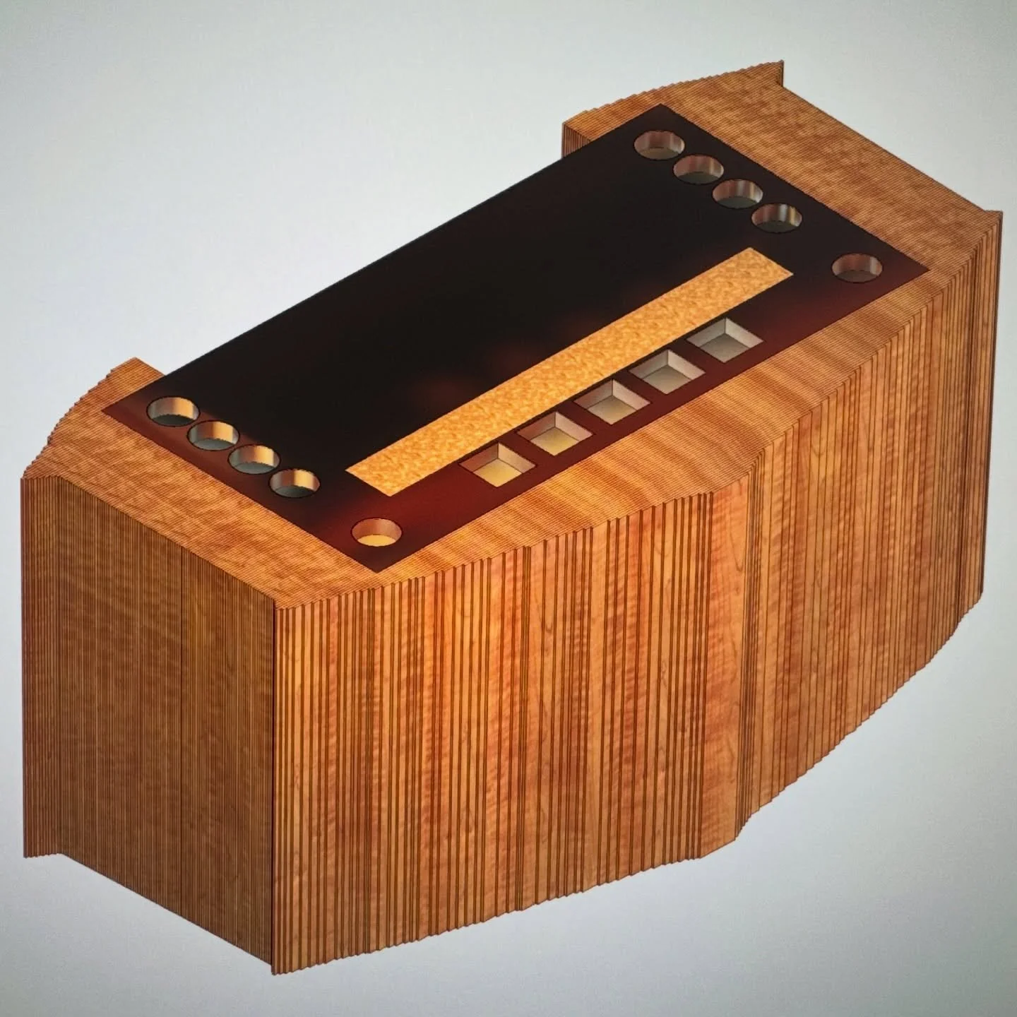 CONCEPTUAL BAR CART for (Client anon.)