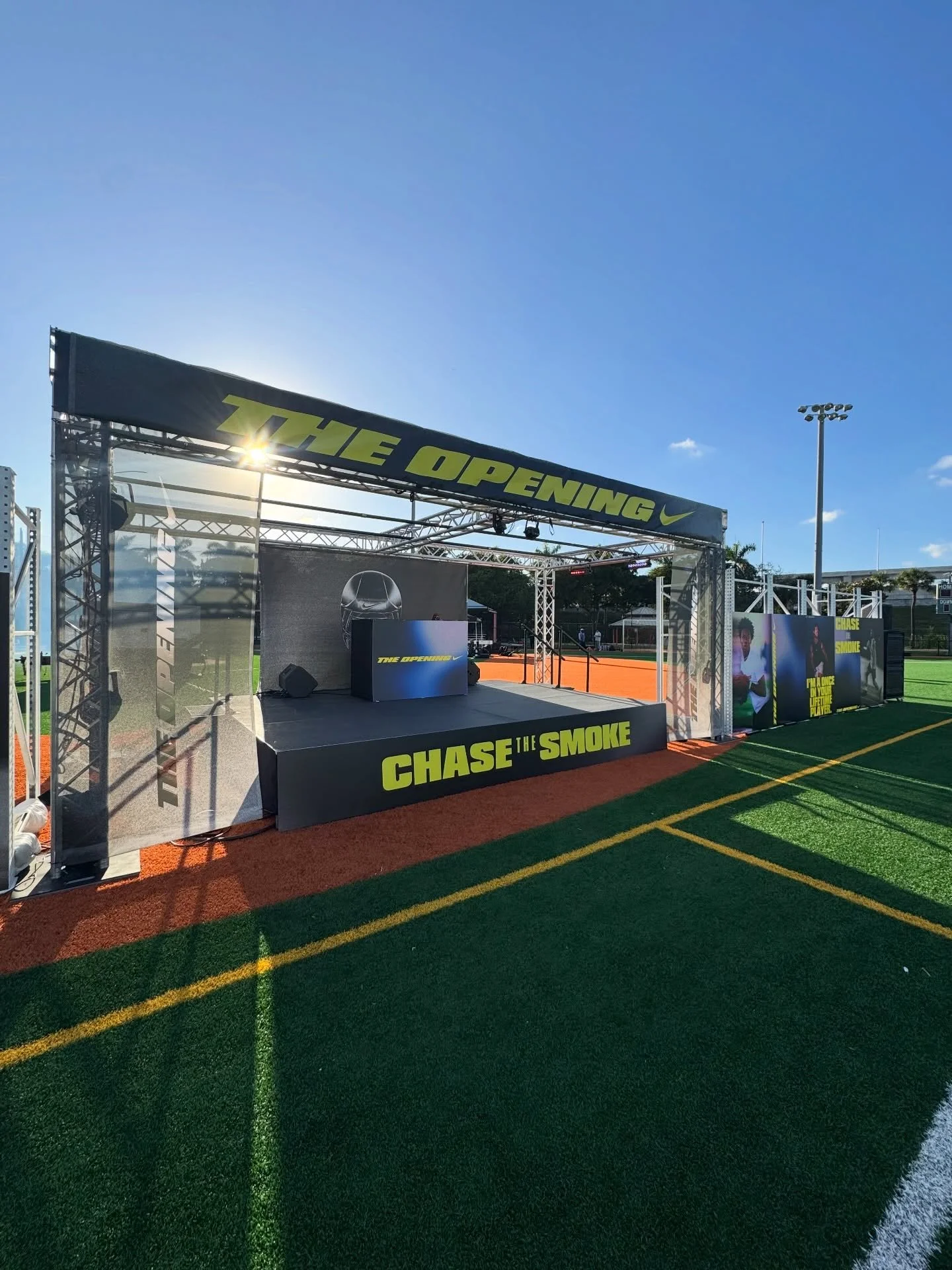 THE OPENING by NIKE 

Gibson Park, Miami, FL

Fabrication, Installation &amp; Project Management with Art Force