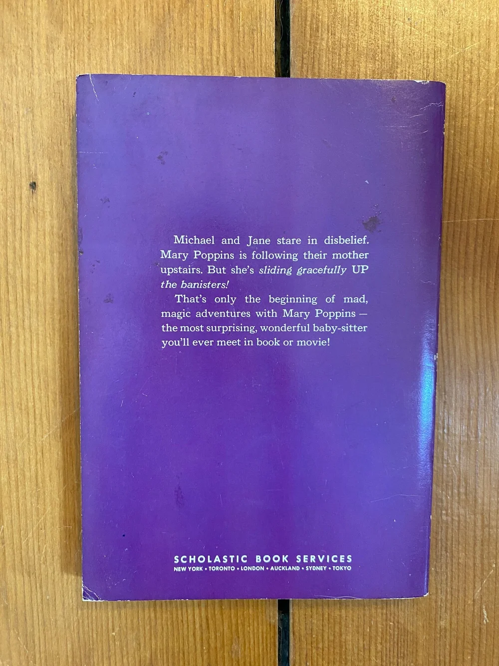 Mary Poppins Revised Book Cover