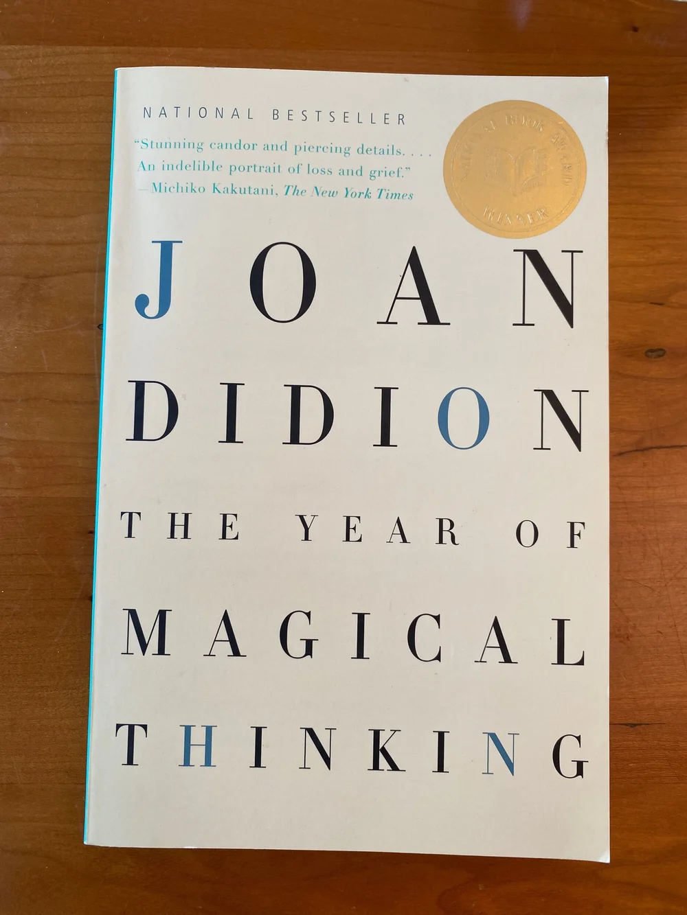 The Year Of Magical Thinking By Joan Didion - Hardcover, Good Condition, 2005 Edition