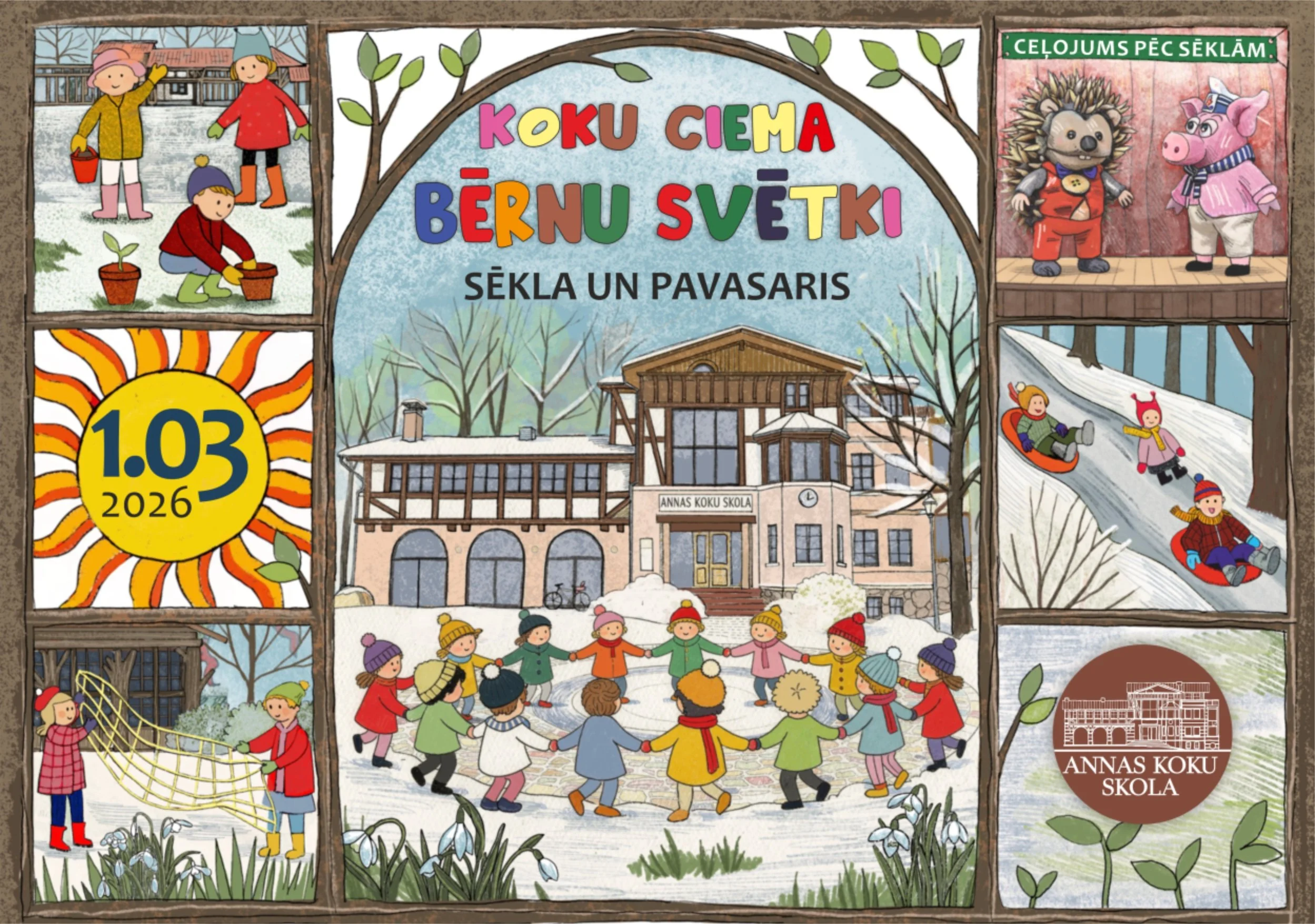 KOKU CIEMA BĒRNU SVĒTKI. Sēkla un pavasaris. 