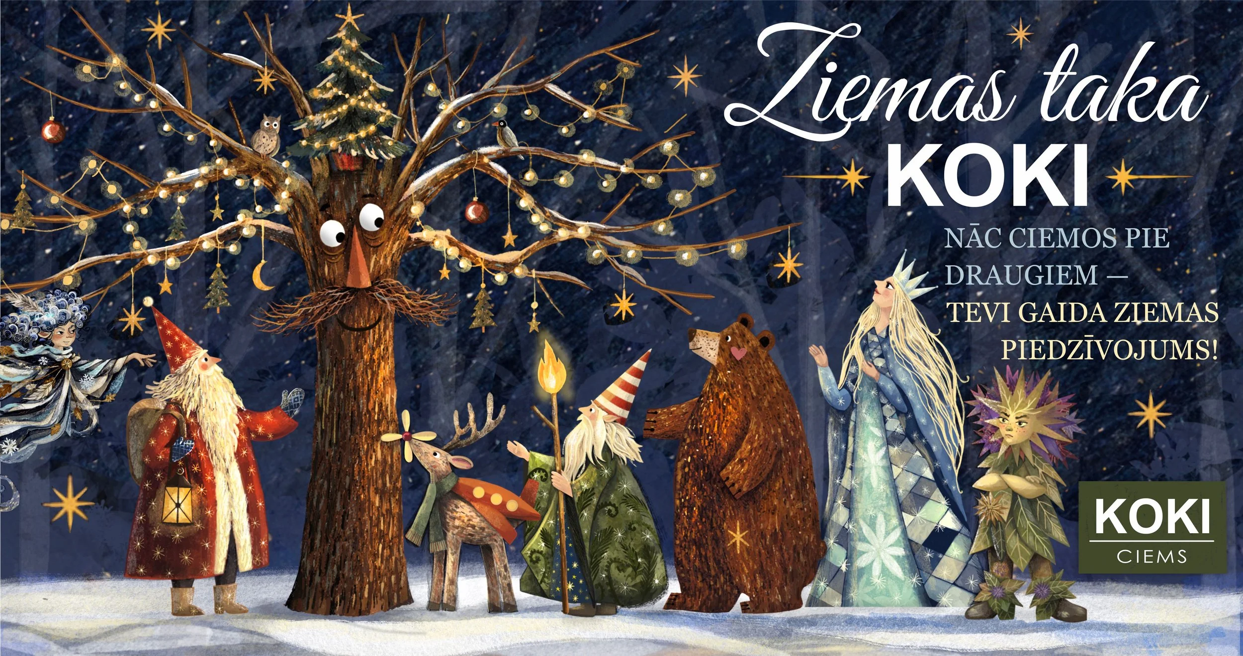 ZIEMAS TAKA KOKI ATGRIEŽAS!