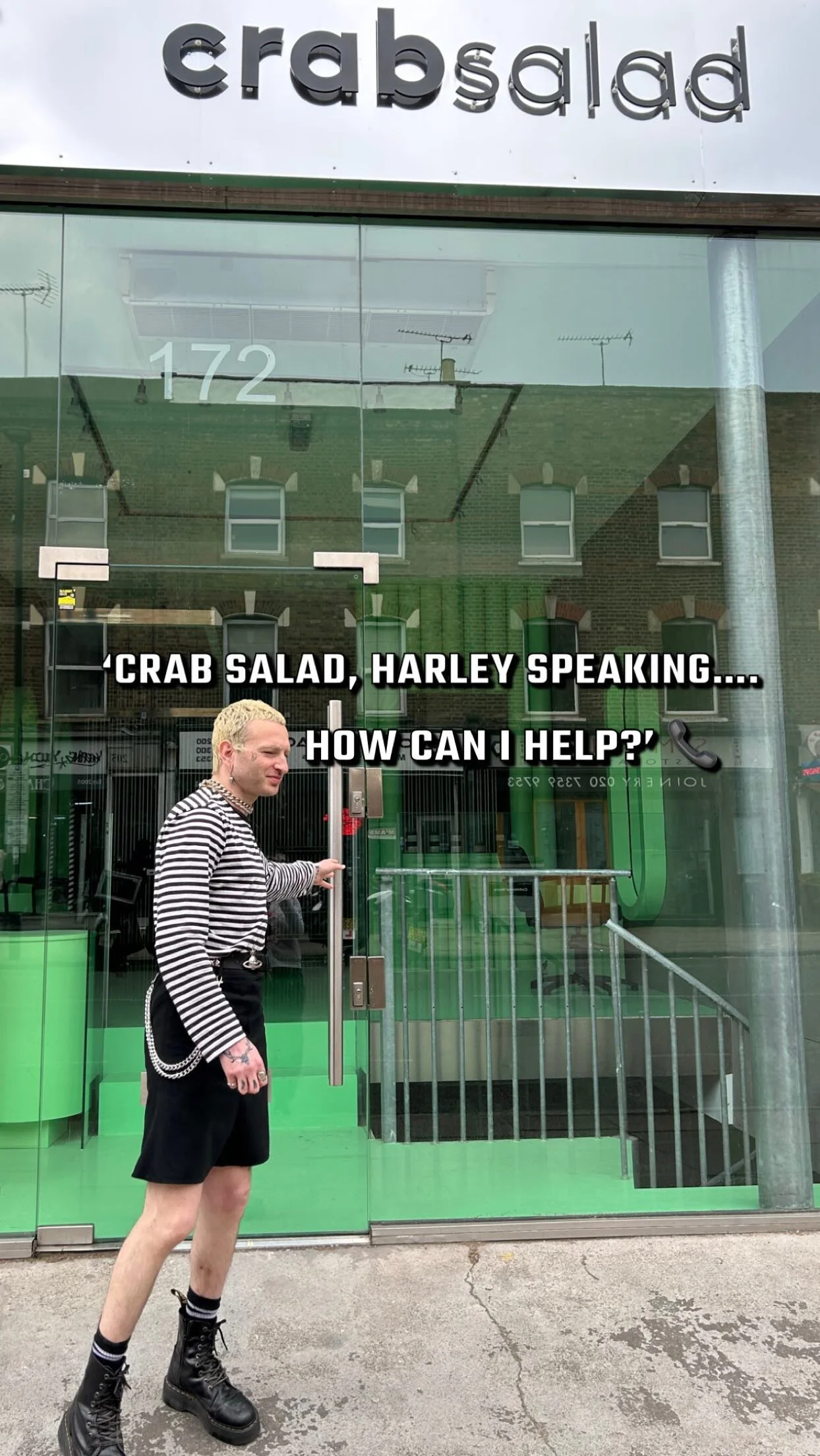 Crab Salad Salon in Peckham