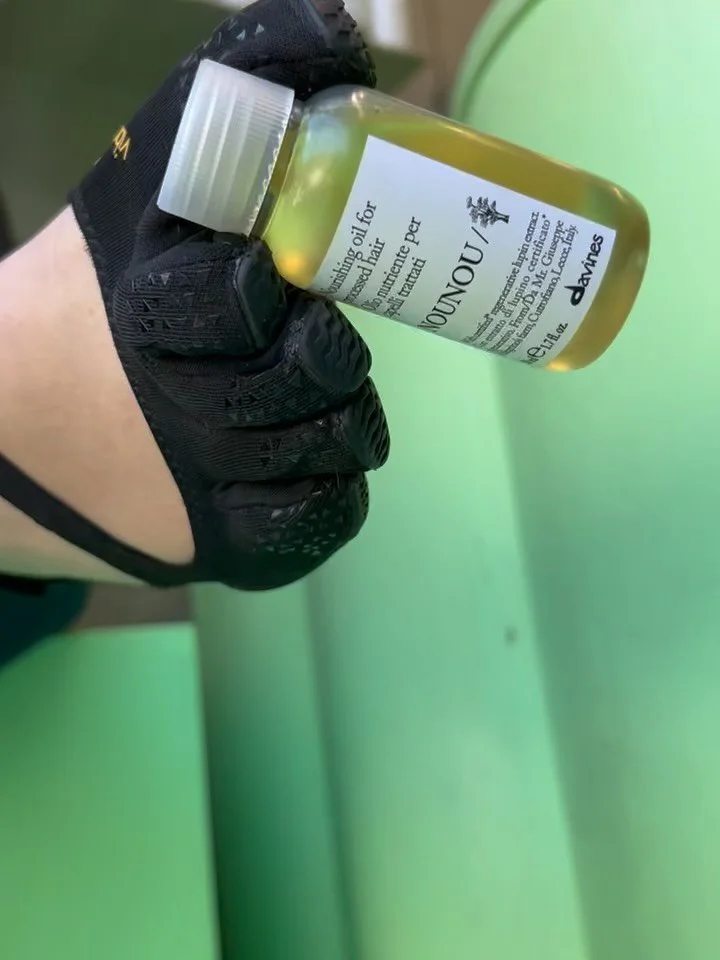 @davines_uk dropped everything. momo serum, curl milk, nounou oil, minu milk, curl co wash, melu serum, smoothing milk. jackson was there with a phone. that&rsquo;s as much as we&rsquo;ll say.

** but in a serious note; Davines enters a new era with 