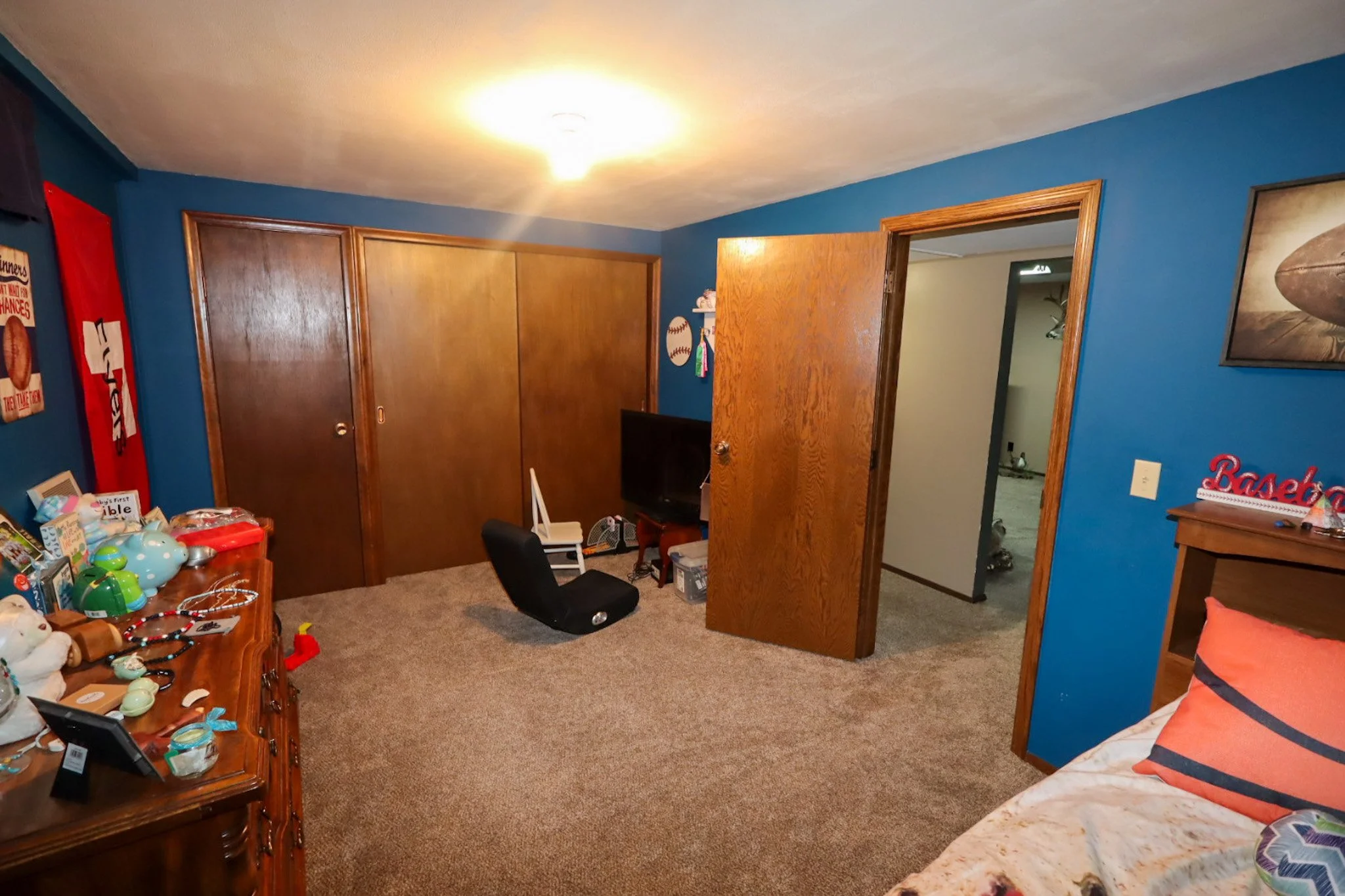 Non-confirming basement bedroom