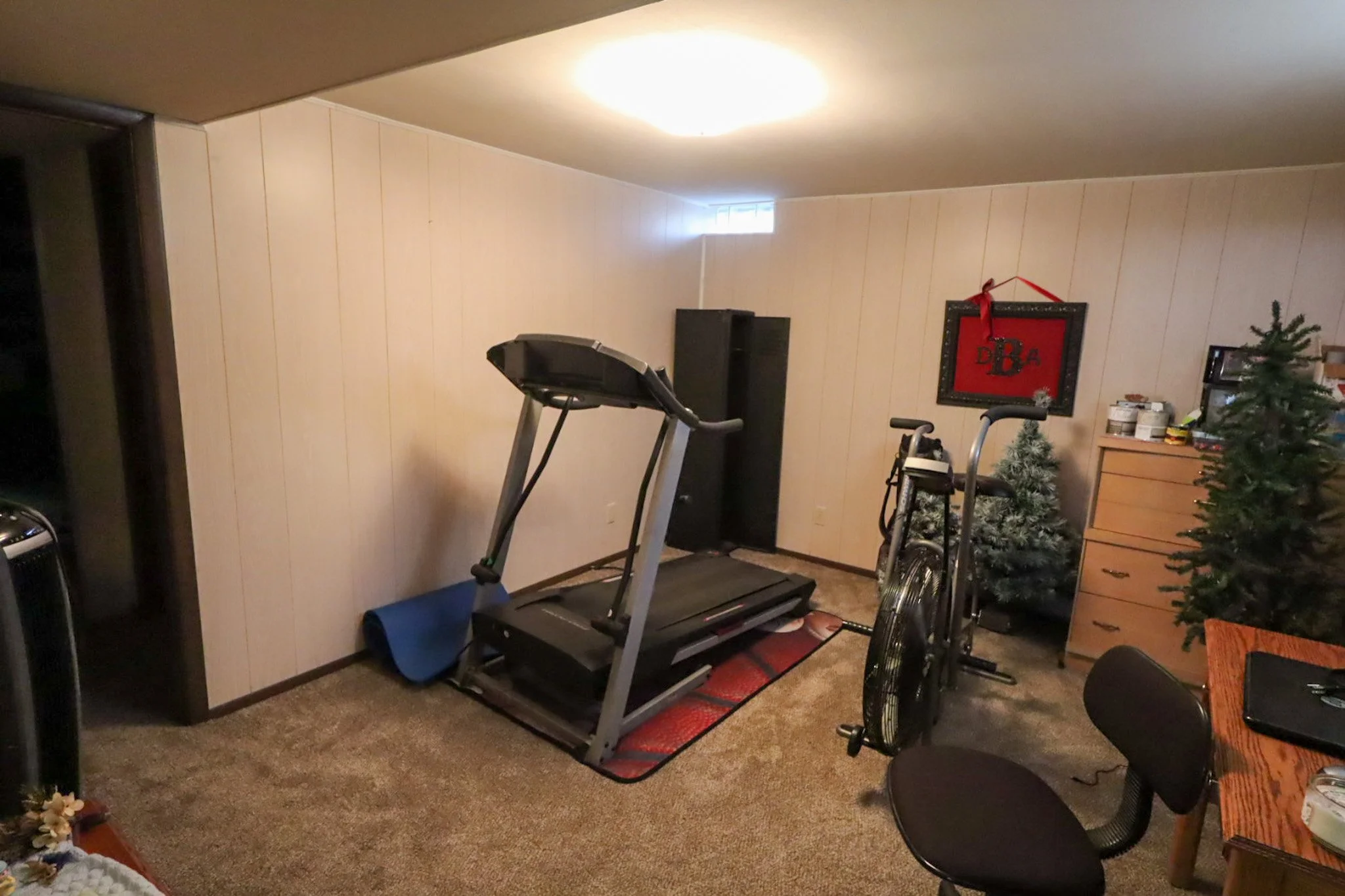 Non-confirming basement bedroom