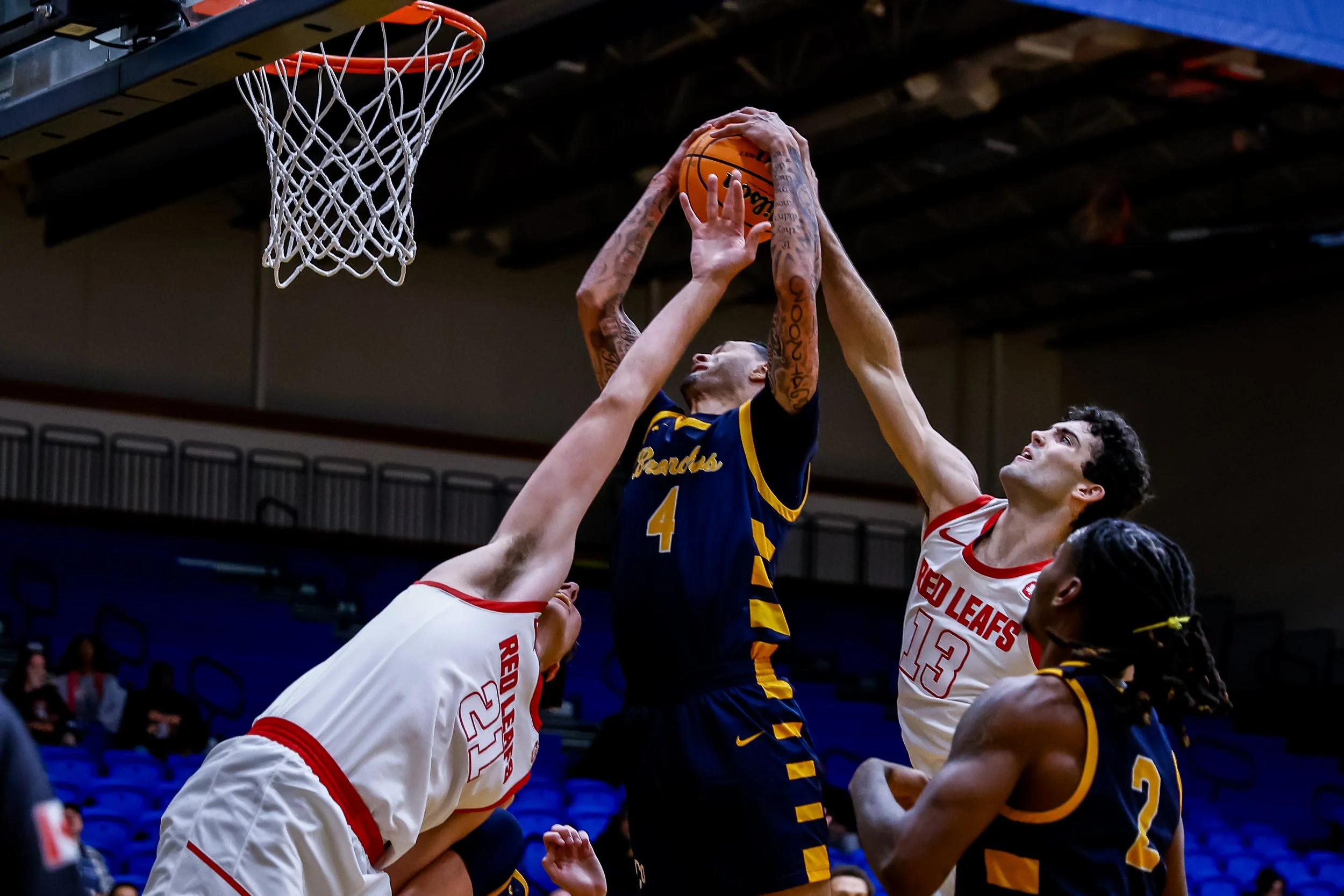Simon Fraser University vs. University of Central Oklahoma in CCA Division 2 Canadian Tip-off Classic basketball tournament.