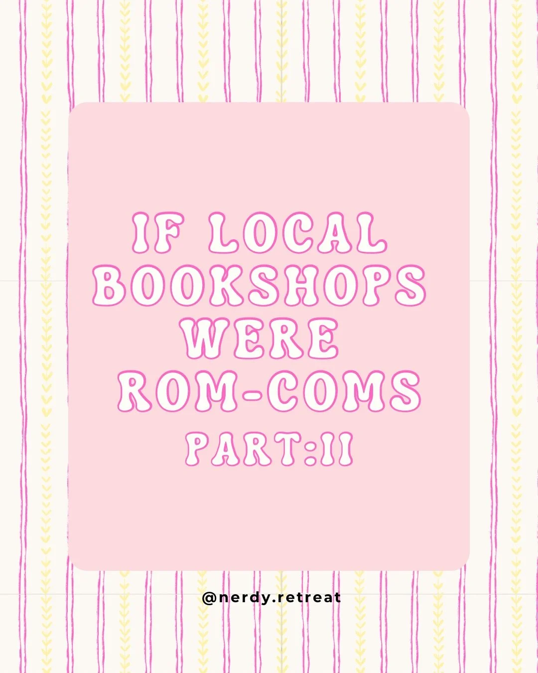 Ever walked into a bookstore &amp; thought&hellip; &ldquo;Wait, this feels like a rom-com?&rdquo; 🎬📚

Welcome to Part II of my rom-com bookshop pairings &mdash; where each Atlanta shop channels a different cinematic vibe. From chaotic cozy to full-
