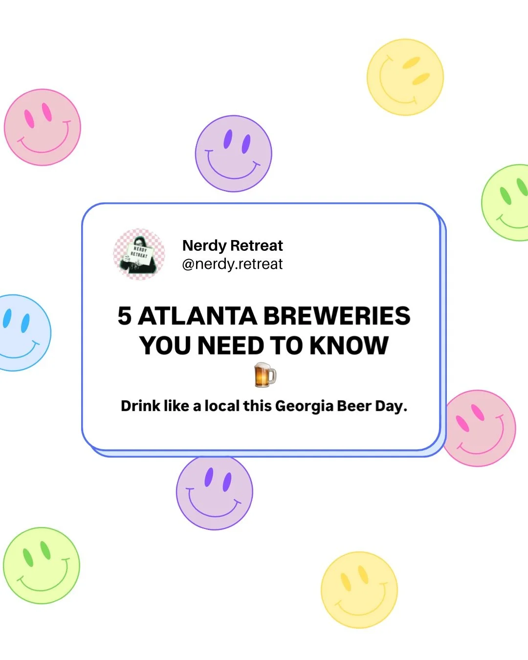 Georgia Beer Day isn&rsquo;t about grabbing whatever&rsquo;s closest. 🍻 It&rsquo;s about drinking local, intentionally.

Here are the ATL breweries I&rsquo;d actually take friends to.

No tourist traps.
No random picks.
Just solid beer + real atmosp