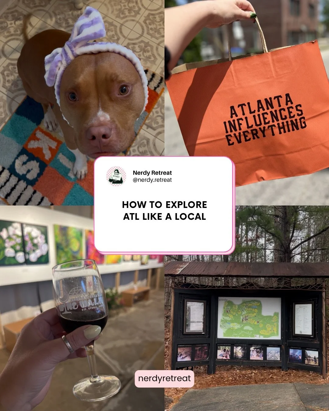 How to explore ATL like a local ⬇️

Let&rsquo;s get into it! 
I went through the noise &amp; pulled the spots + events that actually hit this week.

🤓 Want the full guide?
drop NERD &amp; I&rsquo;ll send it ya!

Book it or lose it
&hellip;&amp; don&