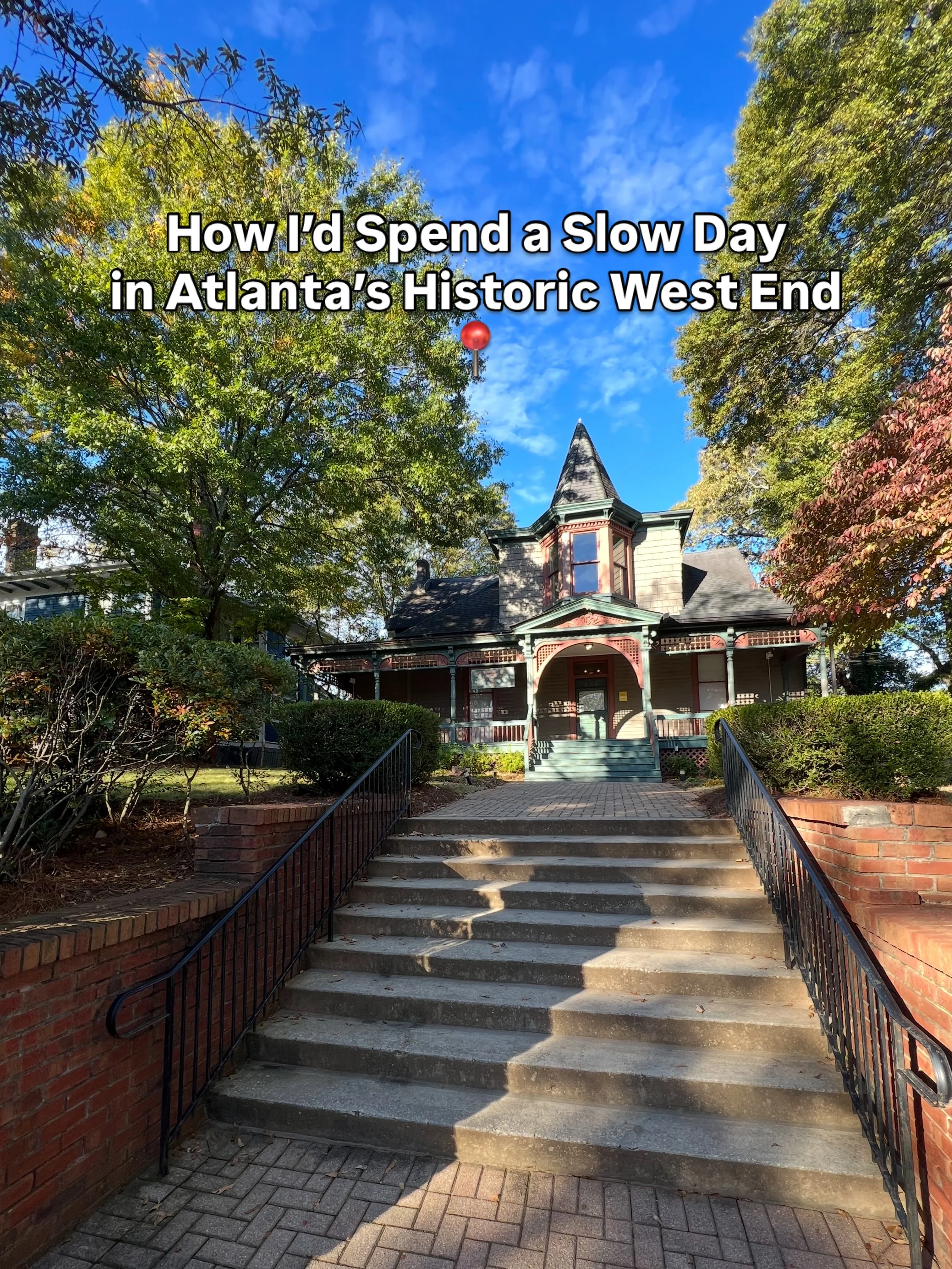 How I&rsquo;d Spend a Day in Atlanta&rsquo;s Historic West End ☀️
Honestly one of ATL&rsquo;s most underrated neighborhoods.

Need inspo? Drop a &ldquo;WEST END&rdquo; &amp; explore my full blog 👀
&bull;
#WestEndAtl
#AtlantaBeltline
#AtlThingsToDo
#