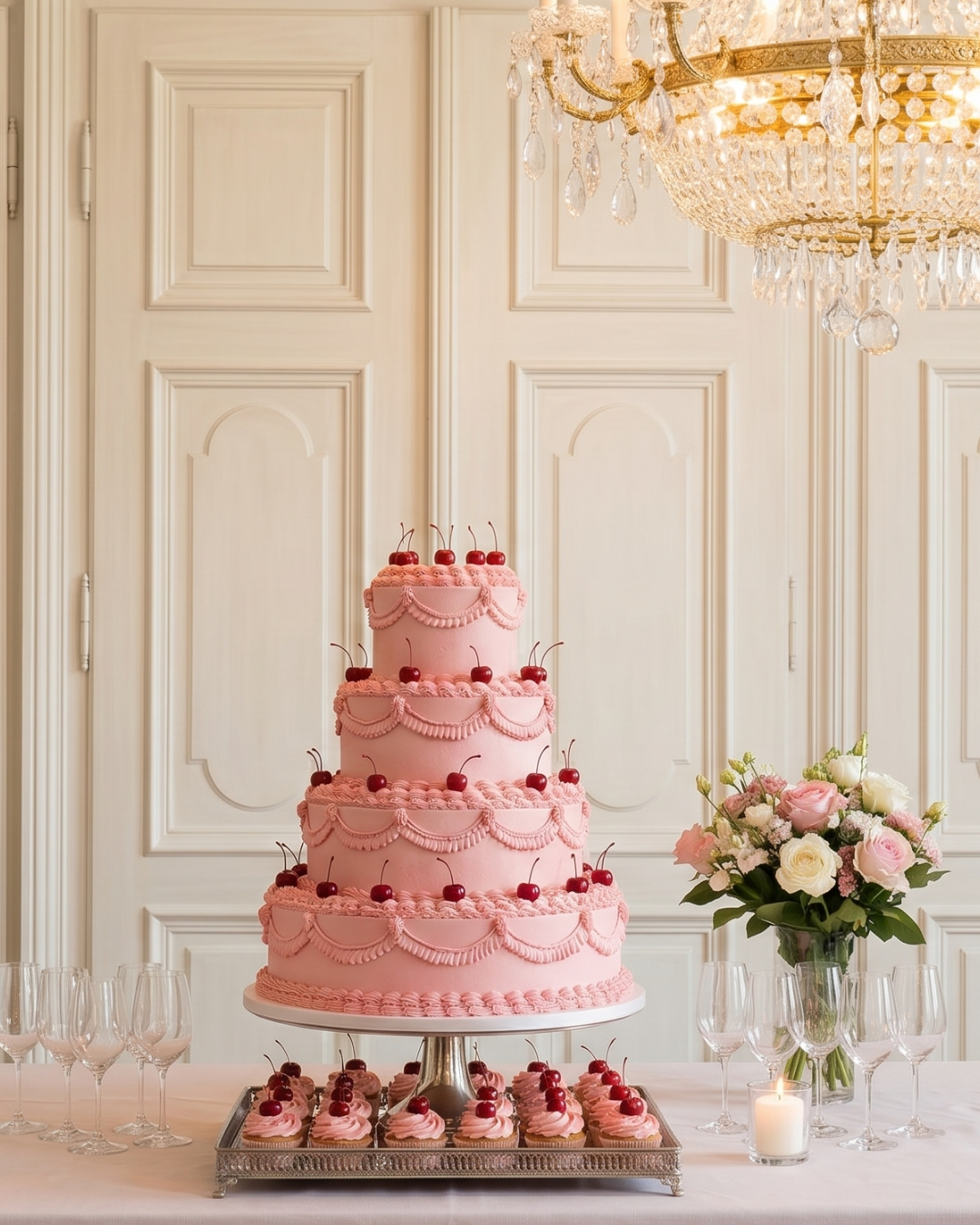 Hochzeitstorte mit Cupcakes - 20 süße Ideen!