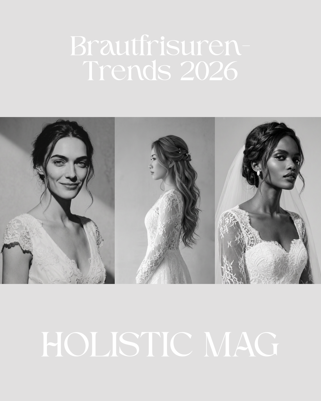 BRAUTFRISUREN 2026: Die 10 schönsten Looks von Sleek Bun bis Curtain Bangs