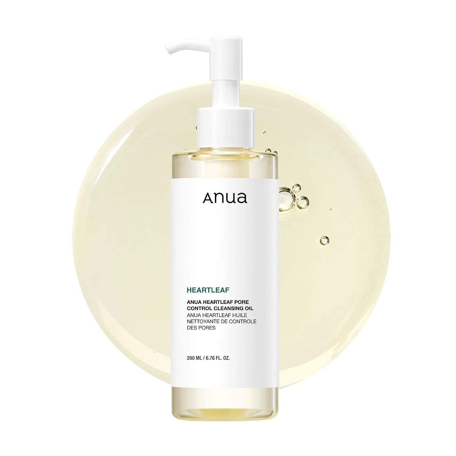 Anua Heartleaf Pore Control Cleansing Oil, koreanisches Reinigungsöl zur Doppelreinigung