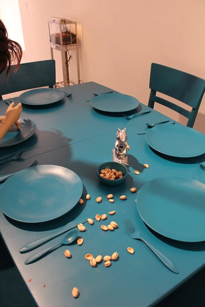 Table top, Family Matters, Laura Phelps Rogers.JPG