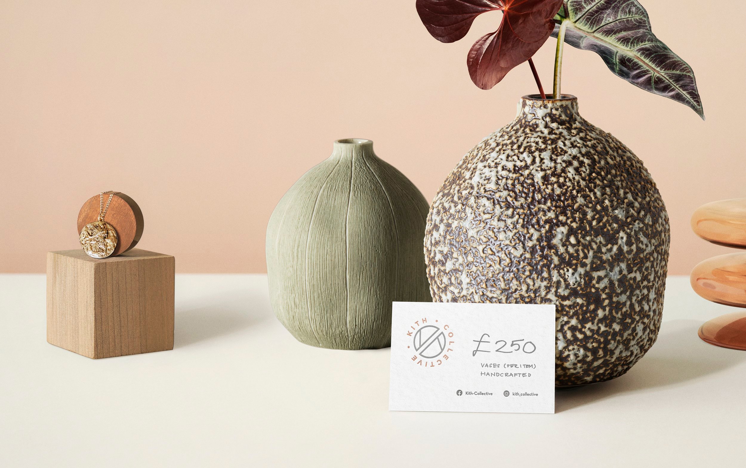 Price card design for Kith Collective by Sara Oakley