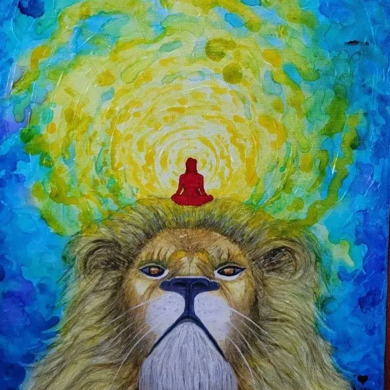 New watercolor painting. 🥰