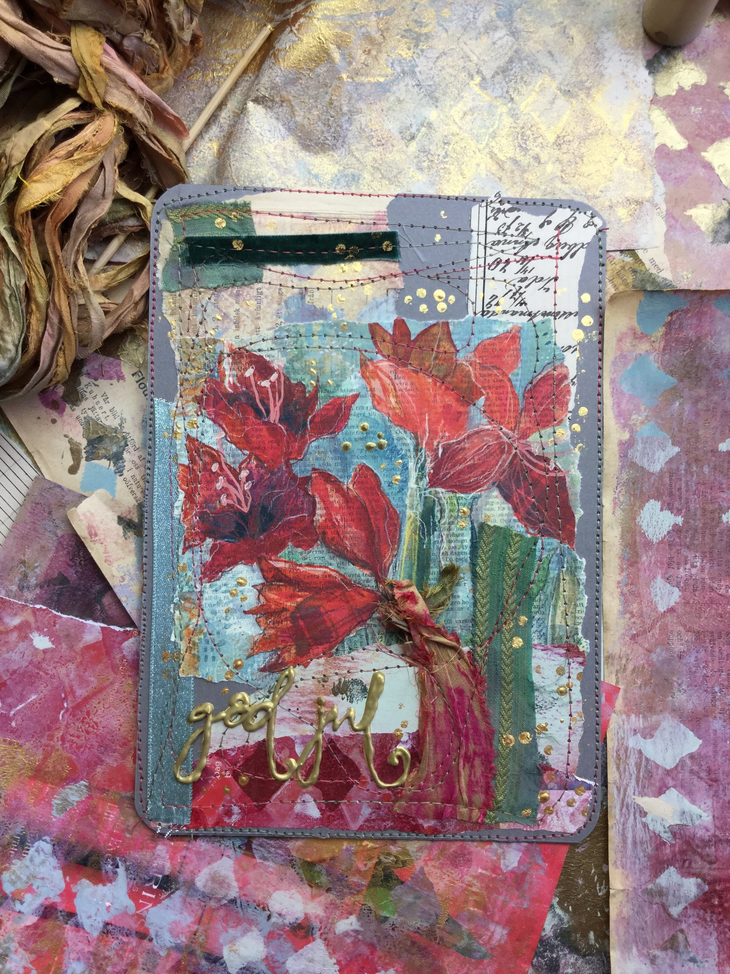 making your own christmas cards