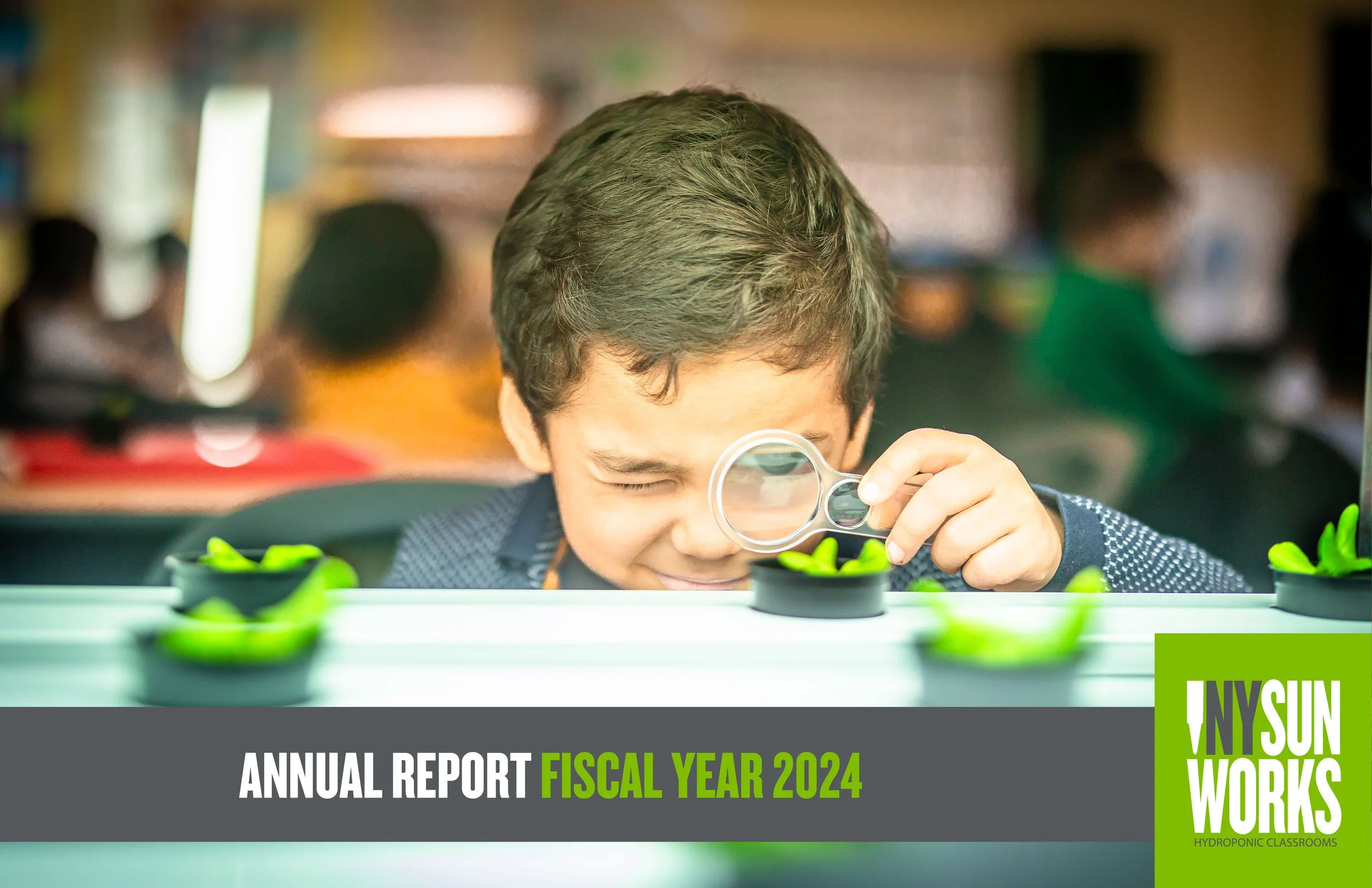   Full Annual Report presentation layout  