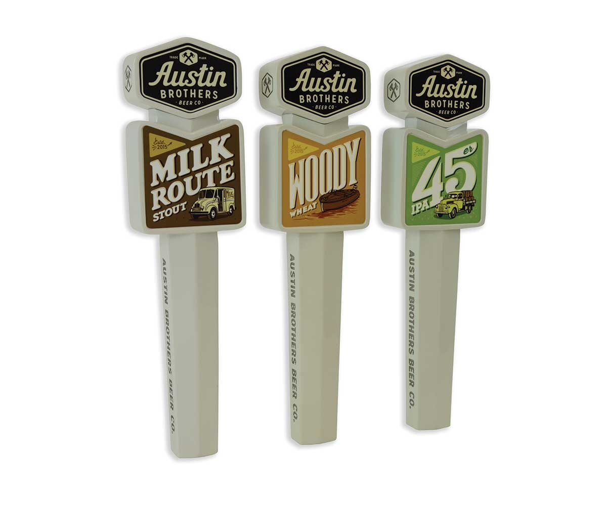 missing center sign Details about   Double Nickel Brewing Company Beer Tap Handle 9.5” 