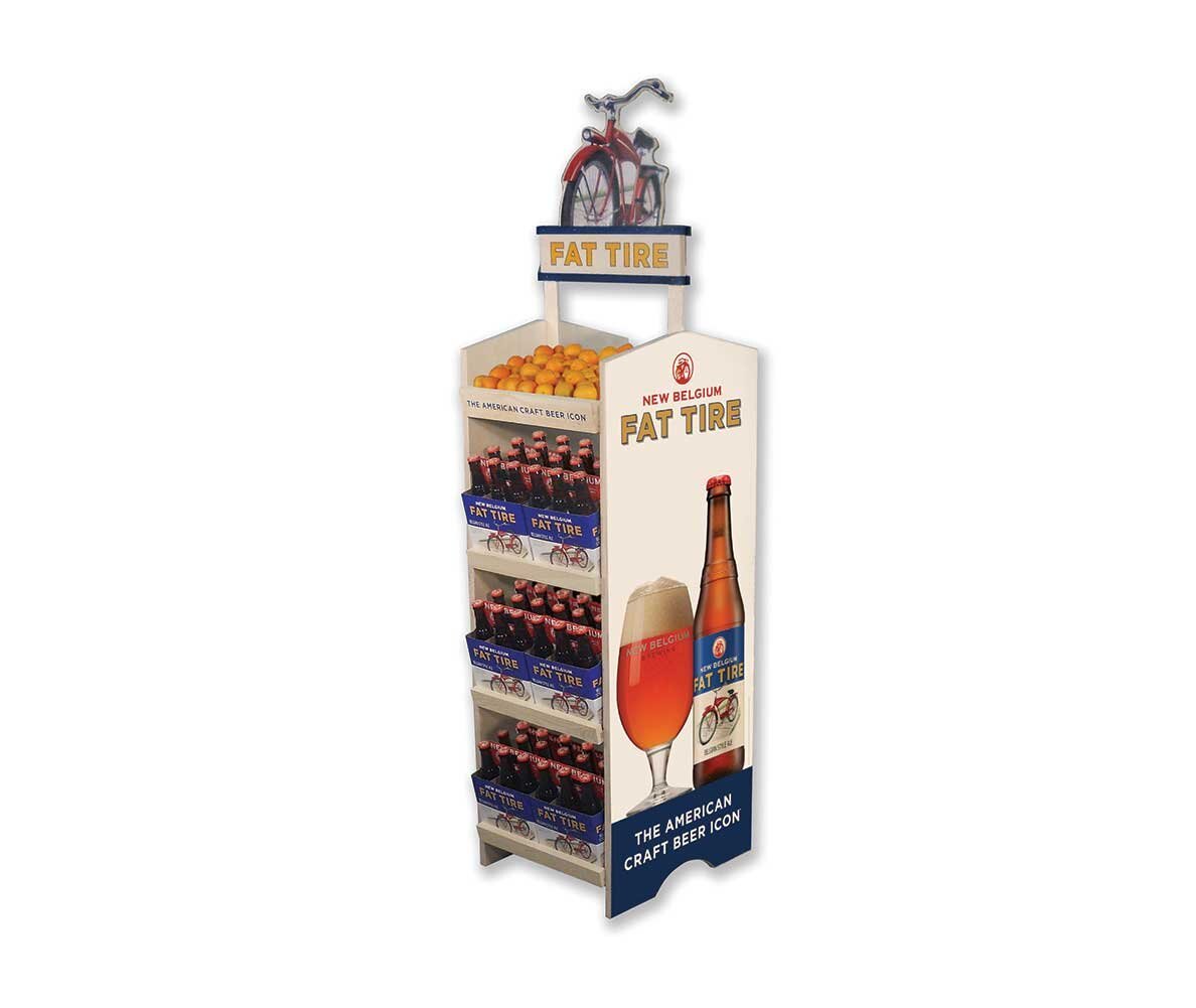 Wood Beer Displays