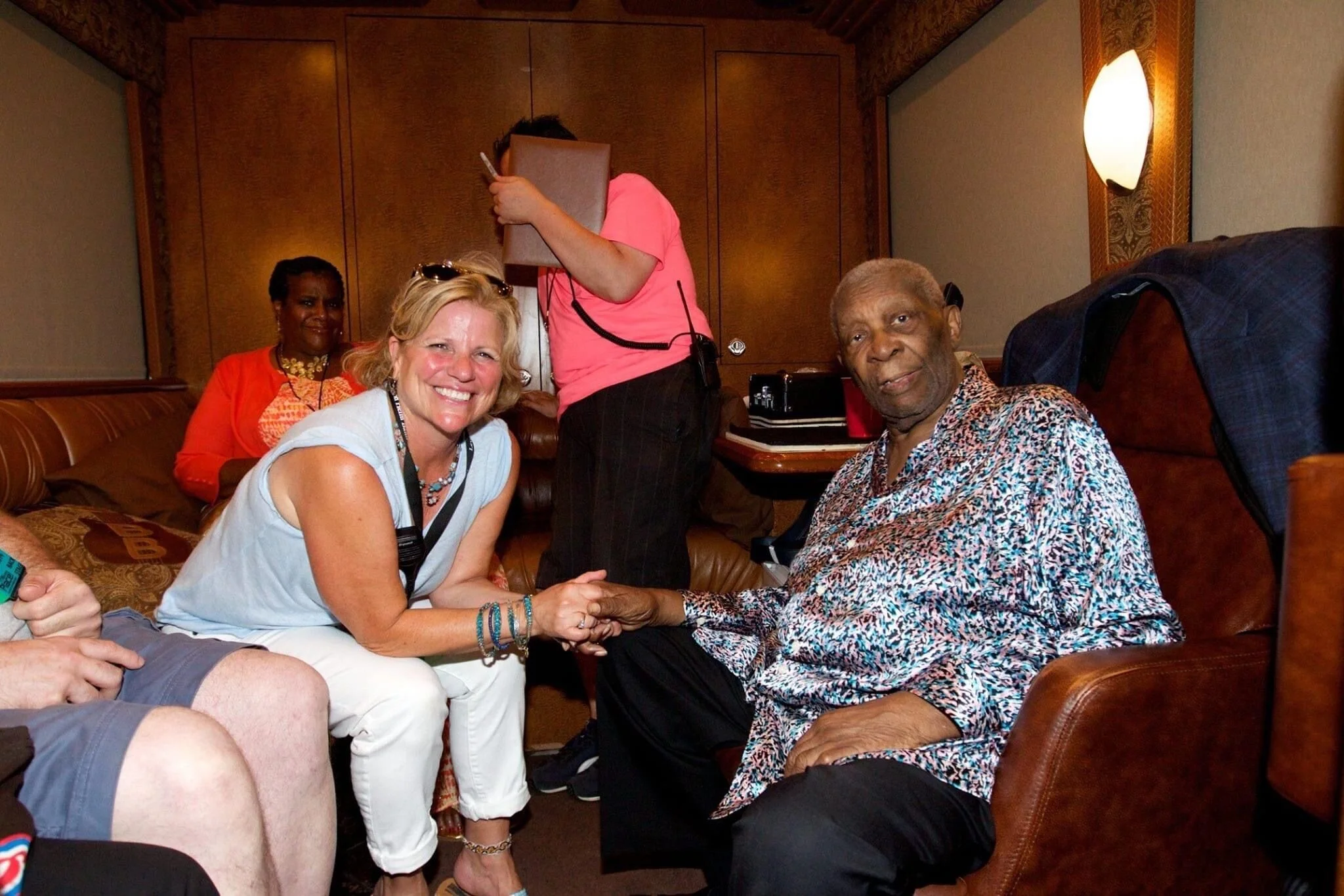 with BB King