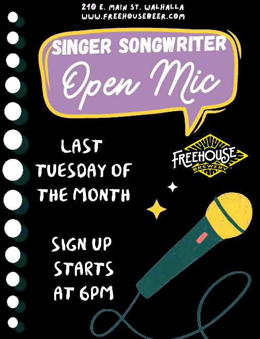 Singer Songwriter Open Mic Night