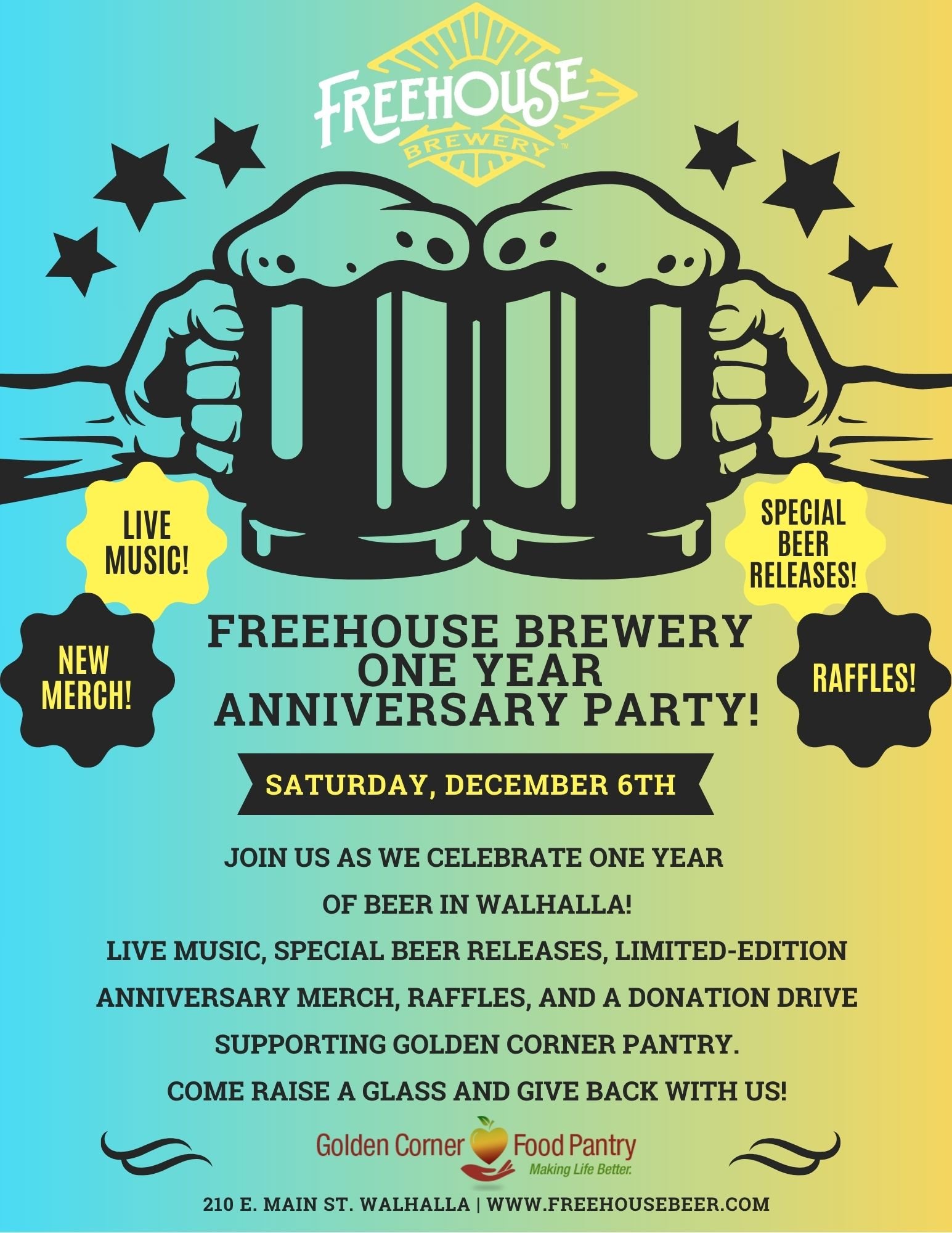 Freehouse One Year Anniversary Party!