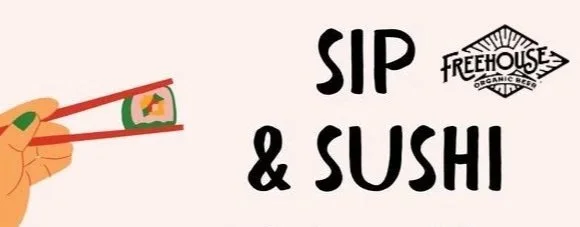 Sip &amp; Sushi: Sushi Making Class