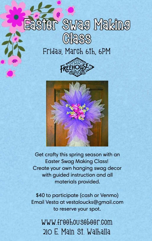 Easter Swag Making Class