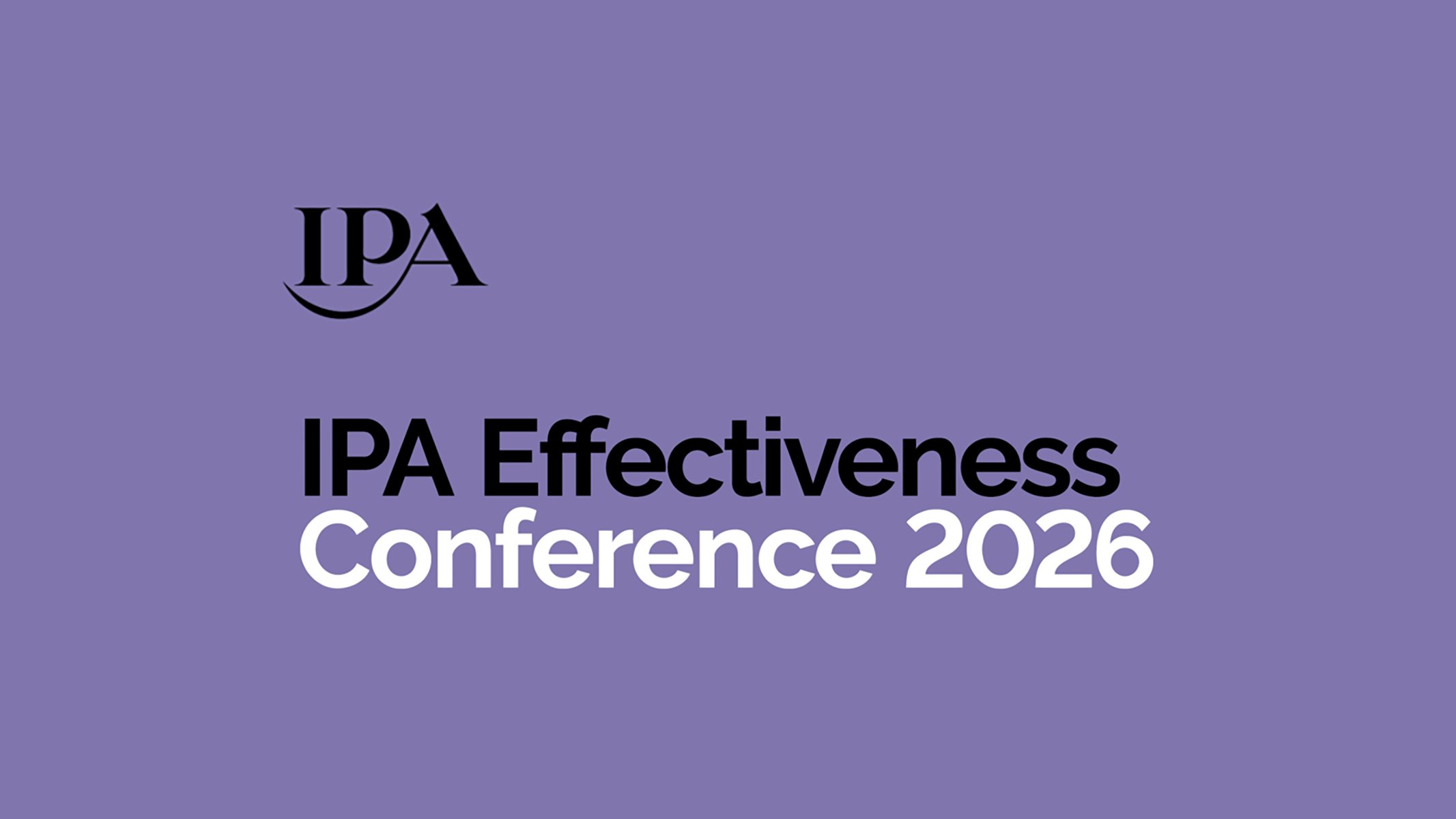 IPA Effectiveness Conference, 2026