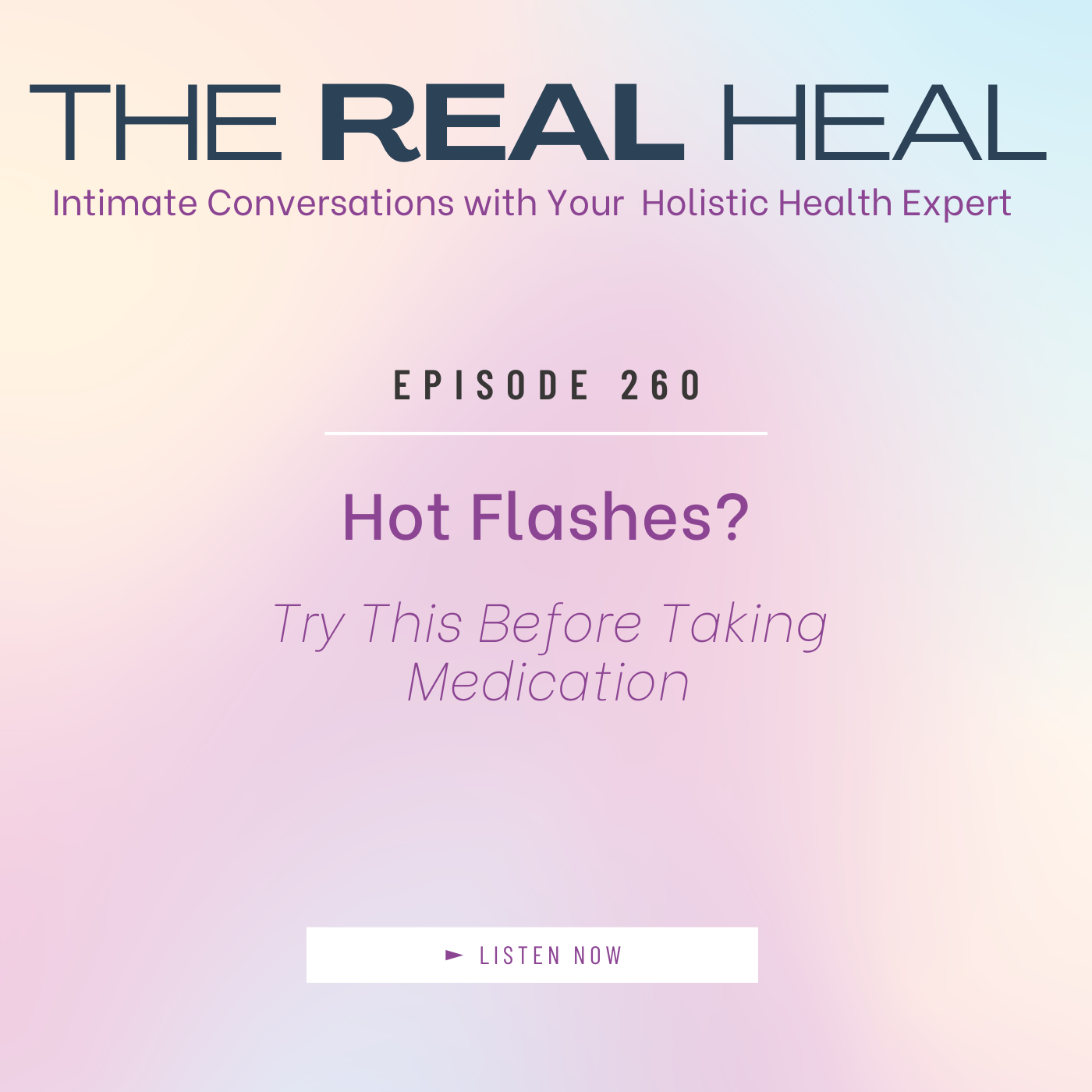 Hot Flashes? Try This Before Taking Medication